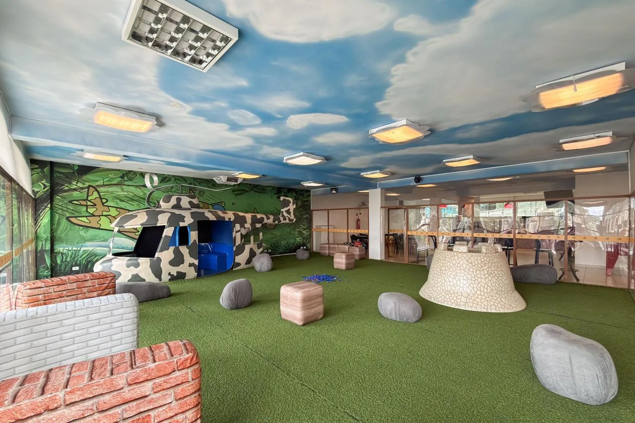 Espaço lúdico no Buffet Infantil Era Uma Vez