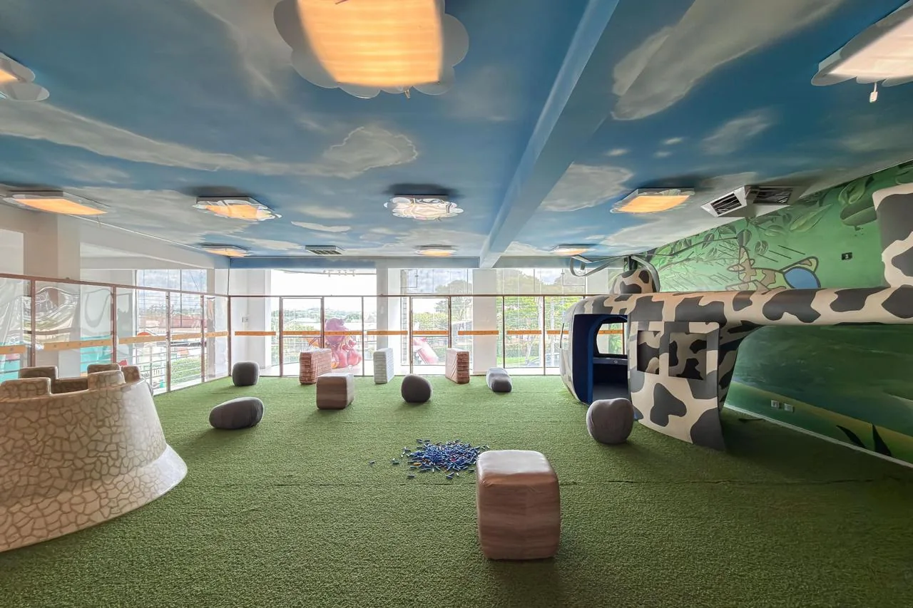 Espaço lúdico no Buffet Infantil Era Uma Vez