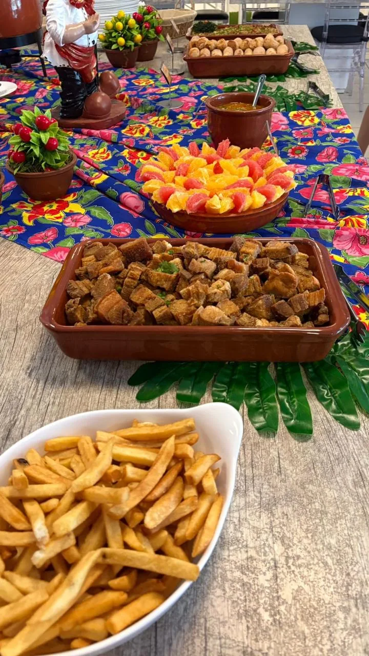 Gastronomia no Buffet Infantil Era Uma Vez