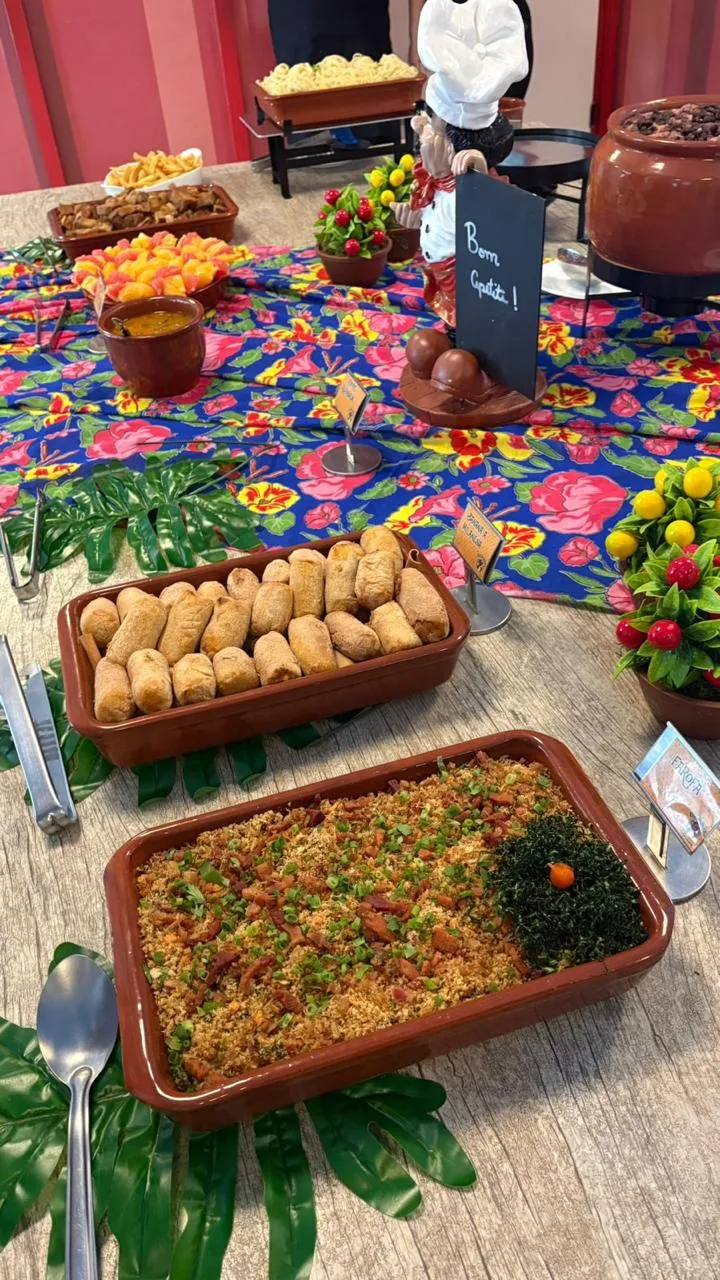 Gastronomia no Buffet Infantil Era Uma Vez
