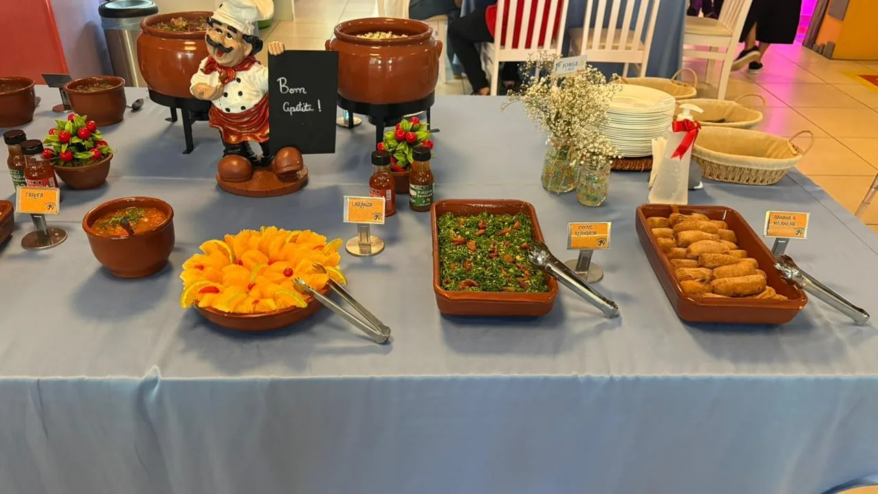 Gastronomia no Buffet Infantil Era Uma Vez