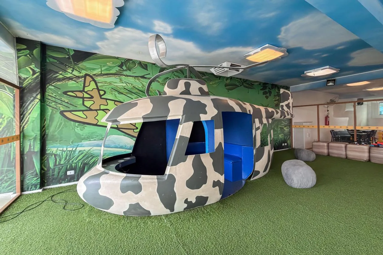 Espaço lúdico no Buffet Infantil Era Uma Vez