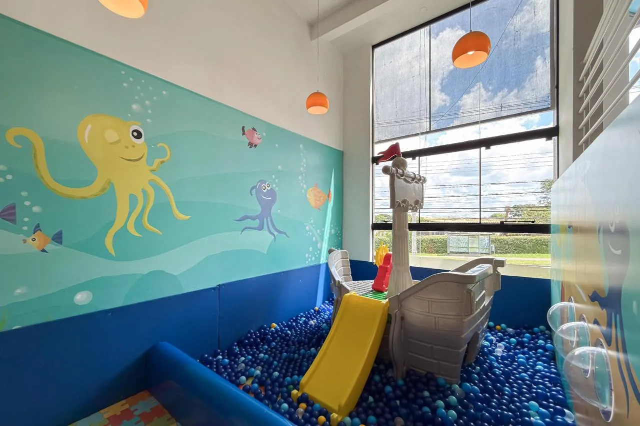 Espaço lúdico no Buffet Infantil Era Uma Vez