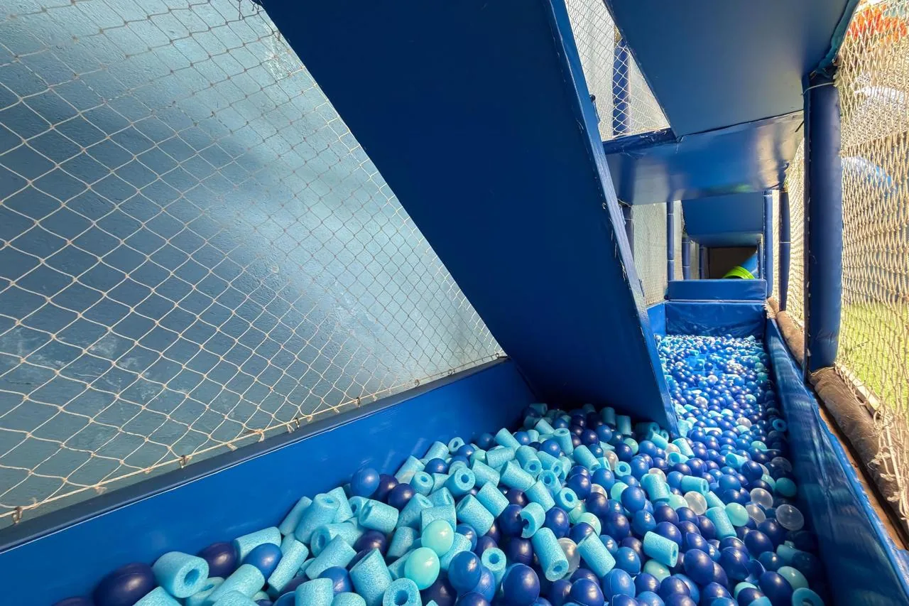 Espaço lúdico no Buffet Infantil Era Uma Vez