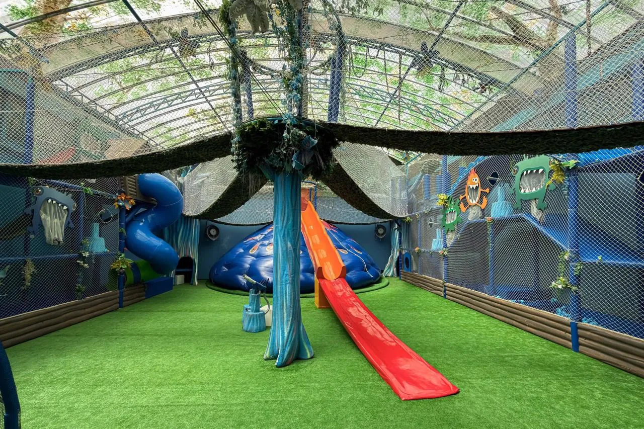 Espaço lúdico no Buffet Infantil Era Uma Vez