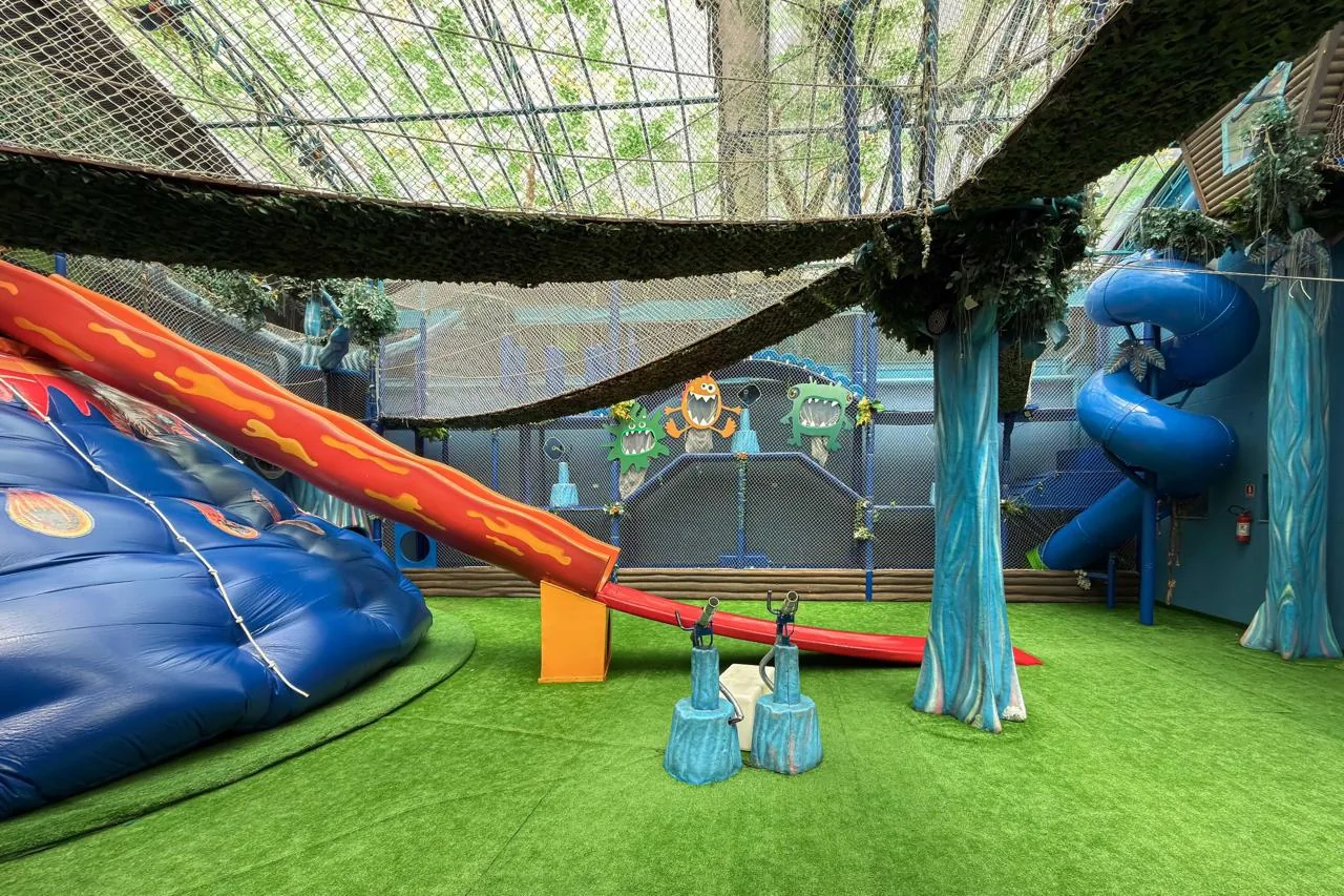 Espaço lúdico no Buffet Infantil Era Uma Vez