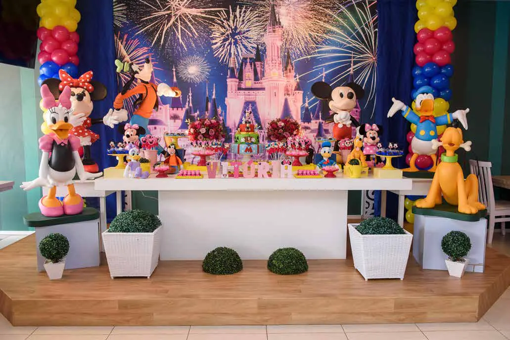 Decoração temática no Buffet Infantil Era Uma Vez