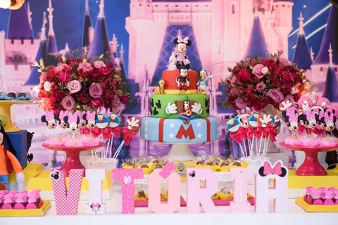Decoração temática no Buffet Infantil Era Uma Vez