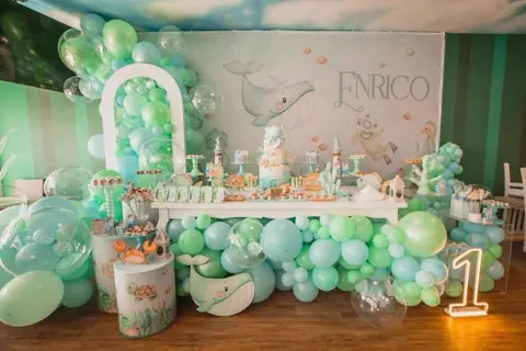 Decoração temática no Buffet Infantil Era Uma Vez