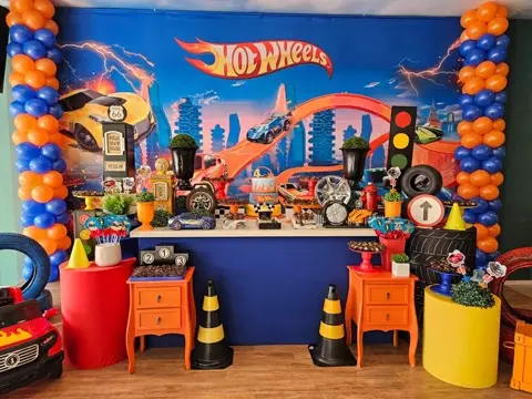 Decoração temática no Buffet Infantil Era Uma Vez
