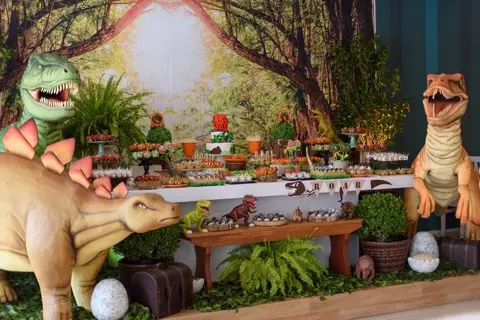 Decoração temática no Buffet Infantil Era Uma Vez