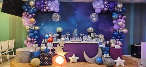 Decoração temática no Buffet Infantil Era Uma Vez