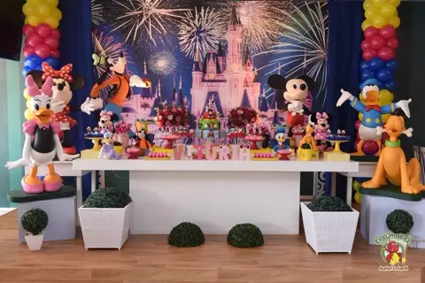 Decoração temática no Buffet Infantil Era Uma Vez