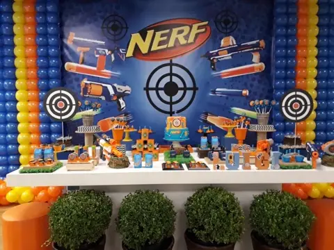 Decoração temática no Buffet Infantil Era Uma Vez