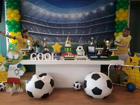 Decoração temática no Buffet Infantil Era Uma Vez