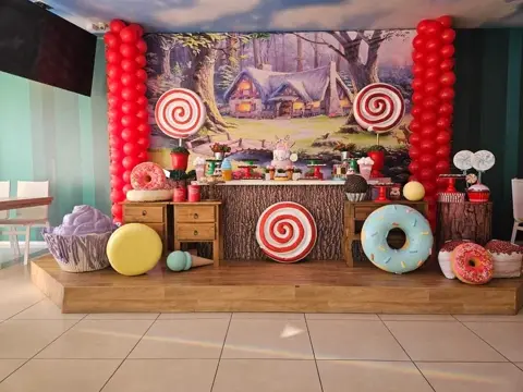 Decoração temática no Buffet Infantil Era Uma Vez