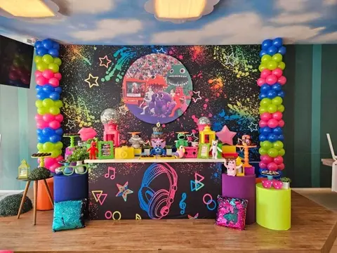 Decoração temática no Buffet Infantil Era Uma Vez