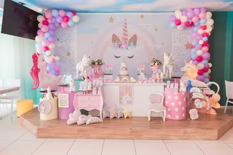 Decoração temática no Buffet Infantil Era Uma Vez