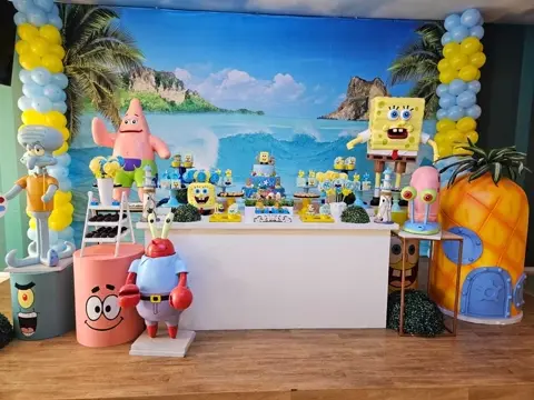 Decoração temática no Buffet Infantil Era Uma Vez