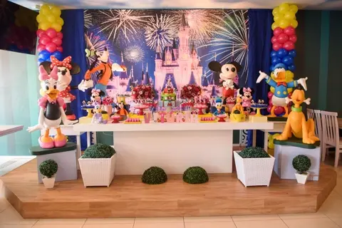 Decoração temática no Buffet Infantil Era Uma Vez