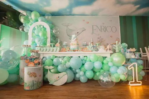 Decoração temática no Buffet Infantil Era Uma Vez