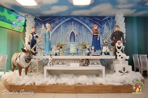 Decoração temática no Buffet Infantil Era Uma Vez