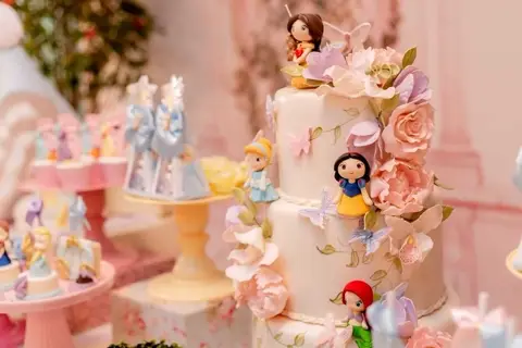 Decoração temática no Buffet Infantil Era Uma Vez